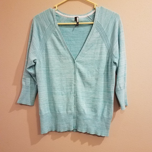 Maurices Sweaters - Maurice's light blue button up cardigan sweater